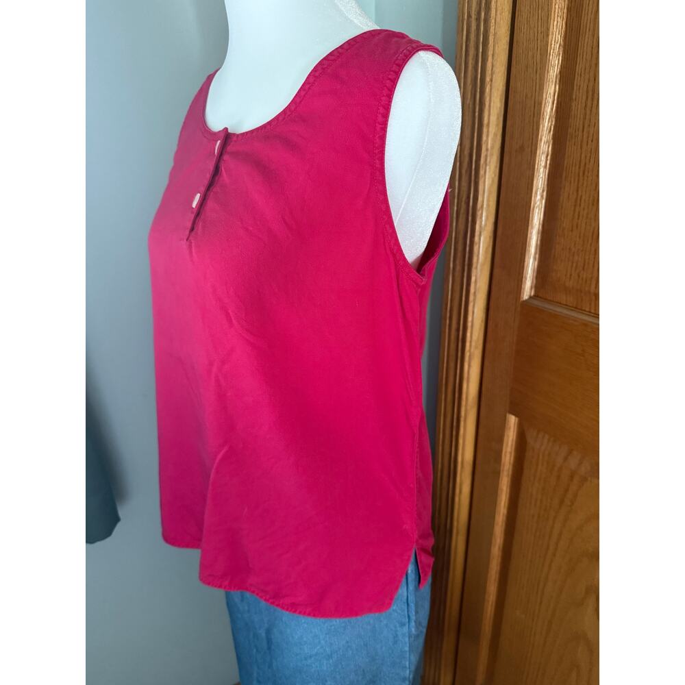Vintage LizSport  Rayon Tank Top Size Small - Picture 3 of 6